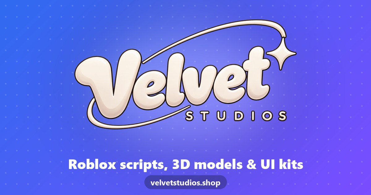 Velvet Studios store preview